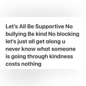 Be kind 